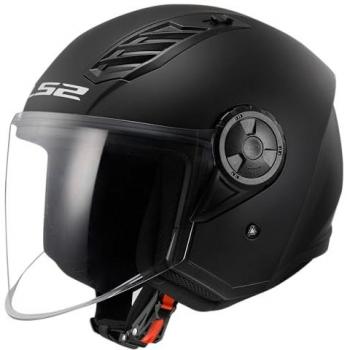 LS2 Airflow II Jet Casco Matte Black