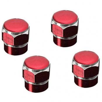 calistouk 4pcs aluminio coche motocicleta camión bicicleta rueda neumático válvula de tapón protector contra el polvo
