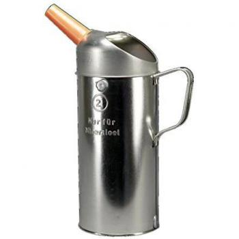 Medidor de líquidos 2L con vertedor de plástico, acero blanco PRESSOL