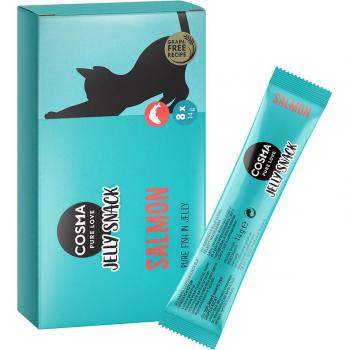 Cosma Jelly 24 x 14 g snacks para gatos - Salmón