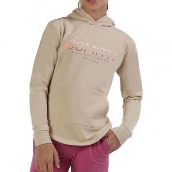 Sudadera de niña Borda Jr. en French Terry Beig - Modelo BORDA_050
