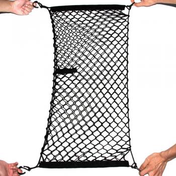 Fond Volver colgar Cargo fregadero neta para maletero Asiento Trasero Organizador – Malla – Maletín resistente Red