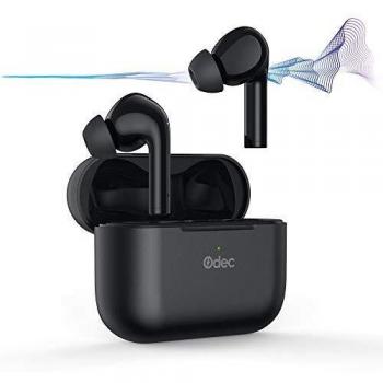 Odec Auriculares Bluetooth, In Ear Auriculares Inalámbricos con Cancelación Activa De Ruido, 35 Horas y Carga Rápida USB-C, 4 Micrófonos,Bluetooth 5 S.