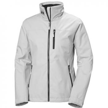 Helly Hansen Women's Crew Midlayer Jacket 2.0 Light Grey 3XL