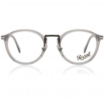 Persol PO3309V VICO Asian Fit 309 Armazones para Hombre Cristal, Lentes Recetados Transparentes