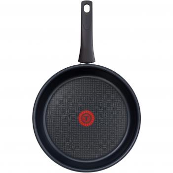 Estufa Tefal Elegance 28 cm - Gris Metalizado - Antiadherente - Todos los Fuegos Excepto Inducción