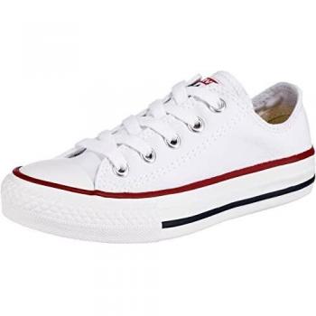 Converse Junior White All Star OX Trainers-UK 10 Infant