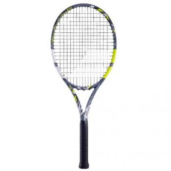 Raqueta de Tenis Babolat Evo Aero 2023 Sin Encordar - L1, 275g, Competición Antracita-Blanco
