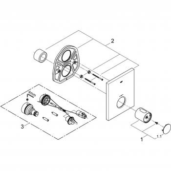 Grohe Grifo de ducha termostática Ref. 27619000