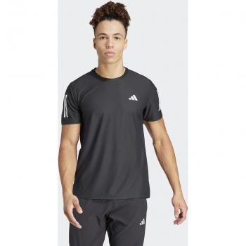 Adidas Own The Run B Running Shirt Men - Black, Size: Large