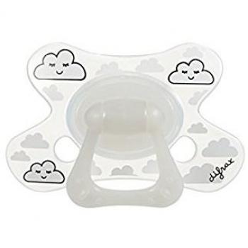 Difrax GL 804 Chupete, Natural, Además de 12 meses, Transparente