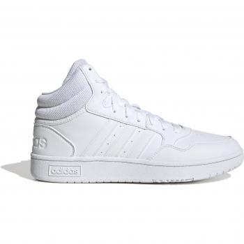 Zapatillas Adidas Hoops 3.0 Mid Hombre Blanco