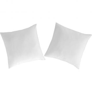 Guy Laroche - 2 fundas de almohada 100% algodón PURE blanco 50x75 cm