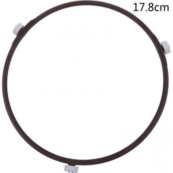 Soporte de plato giratorio para microondas, anillo rotativo circular, base de vidrio, 1 unidad