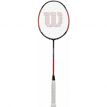Wilson Blaze 270 Raqueta de bádminton, Unisex, Grosor de empuñadura: 4, Negro/Rojo