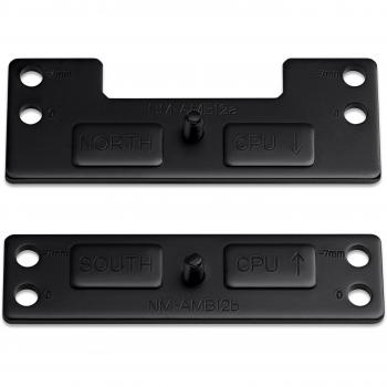 Noctua NM-AMB12 chromax.black Offset AMD AM5 Mounting Bars, 83mm Pitch