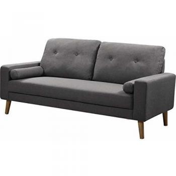 habitatetjardin Sofá Juliette 3 plazas - Gris