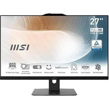 MSI Modern AM272P 12M-021EU All-in-One Desktop PC - Intel Core i5-1240P, 8GB DDR4 RAM, 512GB SSD, 27 FHD Display, Windows 11 Pro