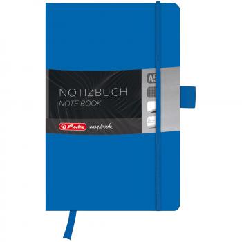 Cuaderno Herlitz my.book Classic A5, 96 hojas, cuadrícula, color azul