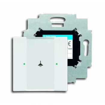 ABB Busch-Jaeger KNX 1-Fold Push Button Sensor, Studio White