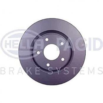 Disco de freno HELLA 8DD 355 129-041 Alta Carbono para MITSUBISHI ASX SUV, Outlander 2 SUV, OUTLANDER 3 y CITROËN C4 Aircross