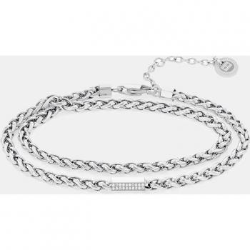 Pulsera de Acero Tommy Hilfiger Snake Family para Mujer