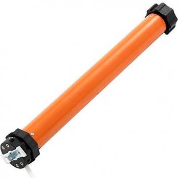 vidaXL Motor Persiana Enrollable Eléctrico 45 mm Rodillo Tubular Electromecánico Enrollar Persianas Parasoles Toldo 35-40 kg Peso Máximo 20 Nm Naranja