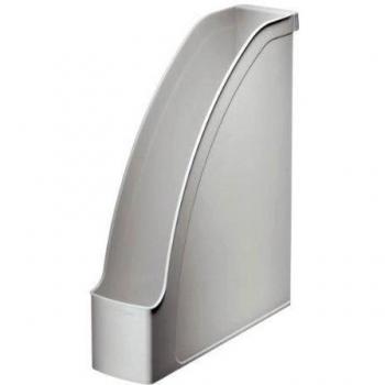 LEITZ 24760085 - Cajetines de Archivo Plus Lomo 70 color gris