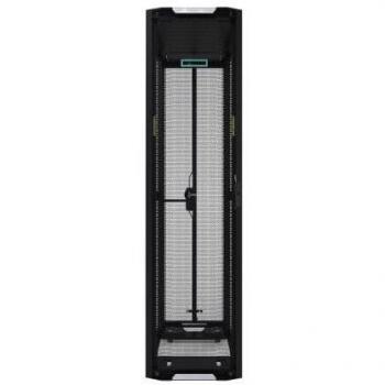 Armario rack 42U HPE P9K41A en color Negro, ideal para almacenamiento de equipos y dispositivos.