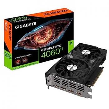 Gigabyte GeForce RTX 4060 Ti Windforce OC 8GB GDDR6 Dual Fan Graphics Card
