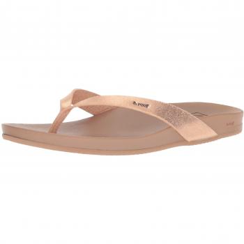 Reef Cushion Bounce Court, Chanclas para Mujer, Rosa