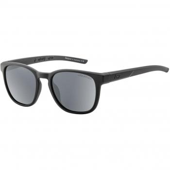 Dirty Dog Lit Polarised Sunglasses - Satin Black & Grey - O/S