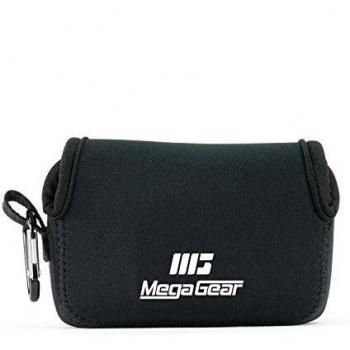 MegaGear MG1245 Canon PowerShot SX740 HS, SX730 HS, SX720 HS, SX710 HS, G16, G15 Estuche de cámara ultra ligero, de neopreno – Negro
