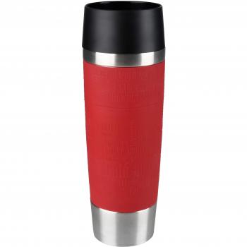 Emsa Travel Mug Taza térmica de Acero Inoxidable con Base Antideslizante