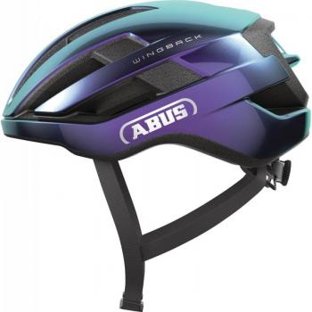 Abus WingBack Road Bike Helmet - Flip Flop Purple / Medium / 54cm / 58cm