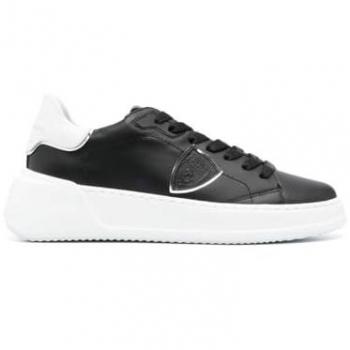 Philippe Model Women's Black Sneakers Temple Low TRES V005 Size 36