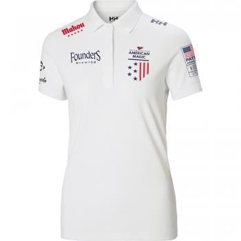Helly Hansen Women's Short Sleeve Crew Tech Polo Shirt White XS