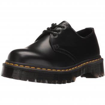 Dr. Martens Bex Black Smooth Leather Shoes, Black female, Size: 4 UK / Business Shoes, female, Black, Size: 7 US Black Lace-Up Flat Shoes