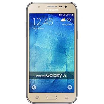 Samsung Galaxy J5 (2016) Dorado, Dual SIM, 16GB, 4G, Procesador Quad Core de 1.2GHz, Cámara Trasera de 13MP AF y Frontal de 5MP con Flash - Modelo Europeo SM-J510F/DS