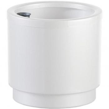 Maceta Plastiken Blanco Plástico Cuadrada Ø 38 cm