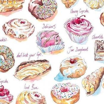 ambiente Servilletas Almuerzo/Fiesta/Tarta 33 x 33 cm Yummy Cakes