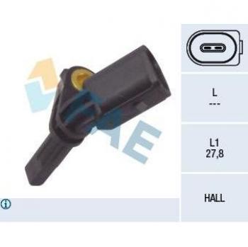 Sensor ABS FAE 78064 - Sensor de velocidad de rueda, compatible con vehículos específicos, alta precisión en la medición, fácil instalación, fabricado con materiales de alta calidad para mayor durabilidad