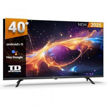 Televisor Smart TV 40 TD Systems PRIME40K20GLE Full HD Android 11 con Google Assistant y Control por Voz
