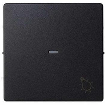 Tecla Ancha Simon 82 Negra Mate 55x55 mm 1 Elemento