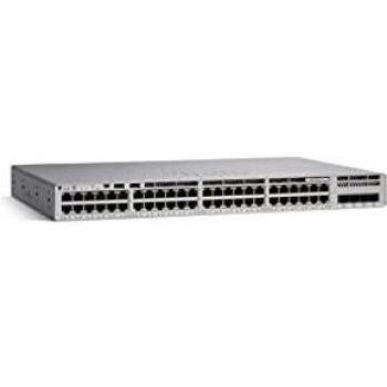 Cisco Catalyst 9300 9300L-48T-4X Managed L2/L3 Gigabit Ethernet Switch - 48 Ports, 10/100/1000Base-T, 10GBase-X, with 4 x