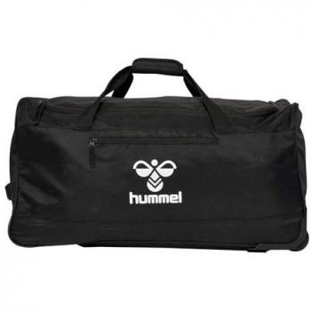Maleta Trolley Hummel Core 2.0, tipo trolley, color negro, diseño funcional y moderno, fabricada con materiales duraderos, compartimentos espaciosos para organización, ruedas giratorias para fácil transporte, asa telescópica ajustable