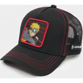 Capslab Gorra Trucker Naruto Negro Hombre Adulto