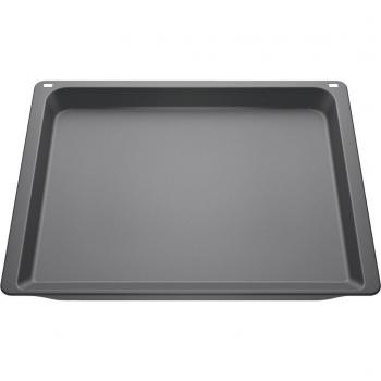 Bandeja de horno universal esmaltada Siemens HZ632070, rectangular, 38 x 45.5 x 37.5 cm, color antracita