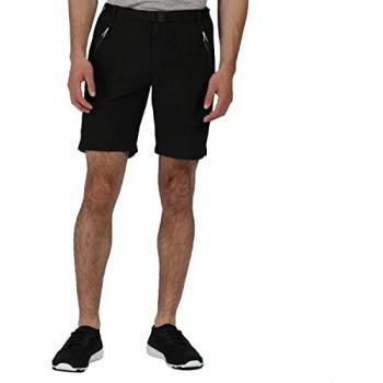 Regatta Men's Xert III Weather-Resistant Stretch Shorts - Black
