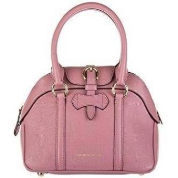 Burberry bolso de mano para compras en piel mujer nuevo milverton derby mauve pi